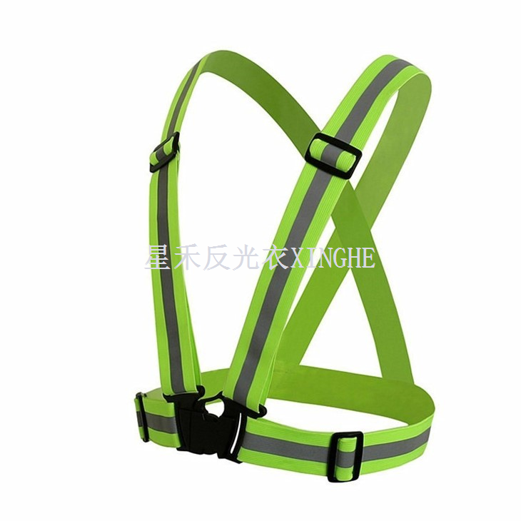 Adjusted Reflective Elastic Strap Belt For Night Running Riding