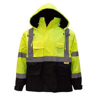 Melna apakšas drošības jaka