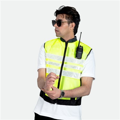 Hi Vis Mesh braukšanas drošības veste
